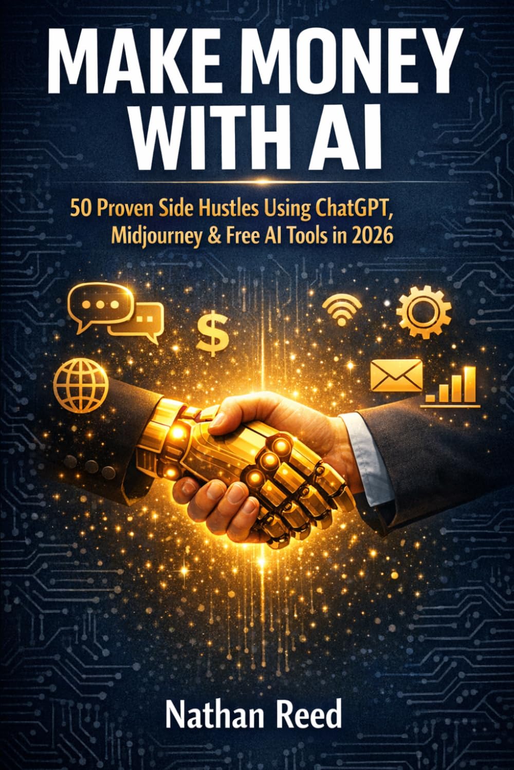 Make Money with AI: 50 Proven Side Hustles Using ChatGPT, Midjourney & Free AI Tools in 2026