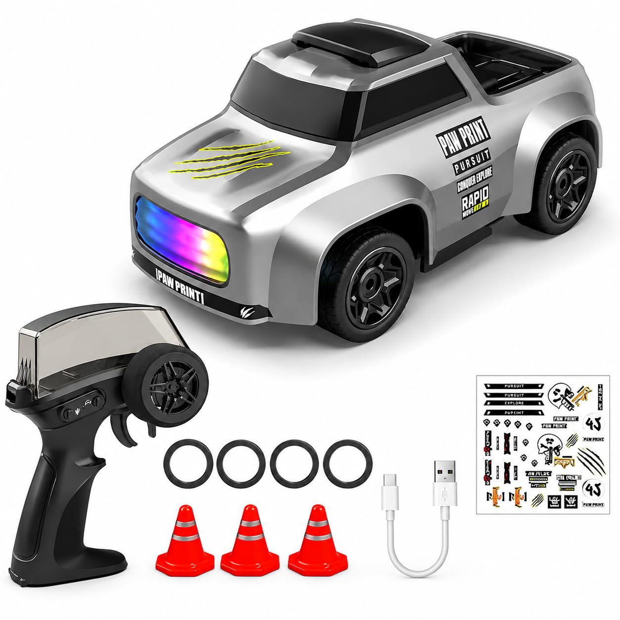 F1 RC Car with LED Lights - 2.4GHz Remote Control -23 F1 RC Car with LED Lights - 2.4GHz Remote Control -23