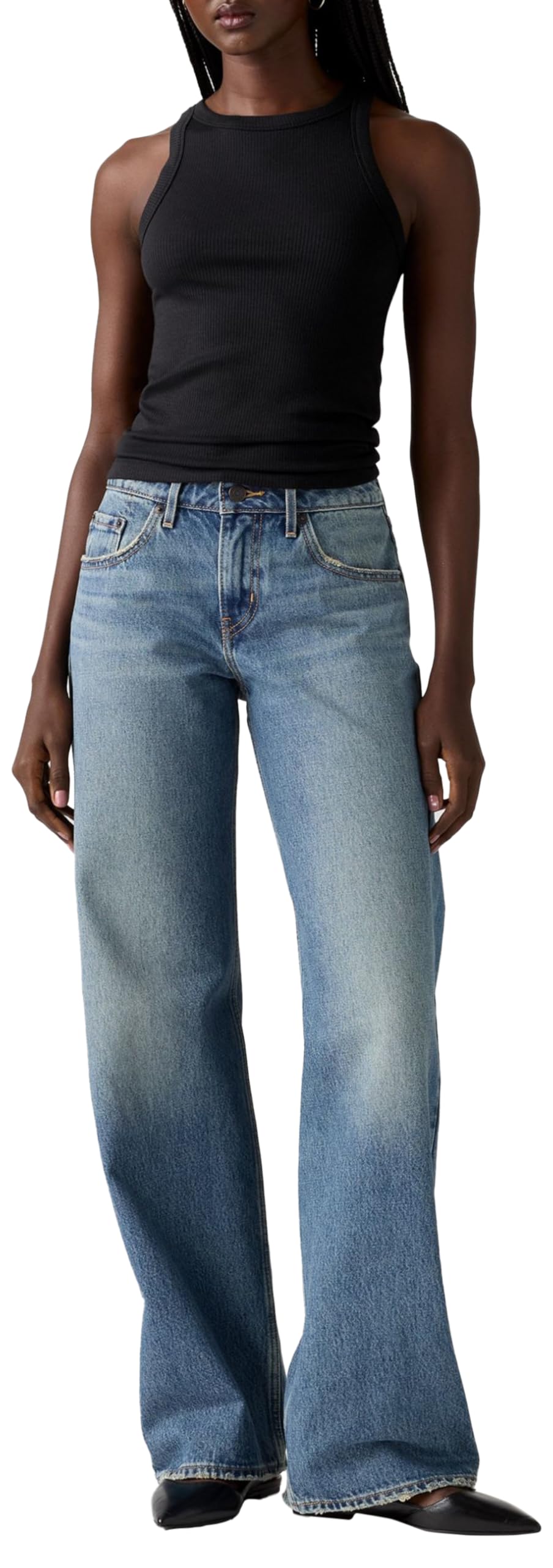 Levi's Women's Low Loose Jeans, Rescued City, 29W x 30L