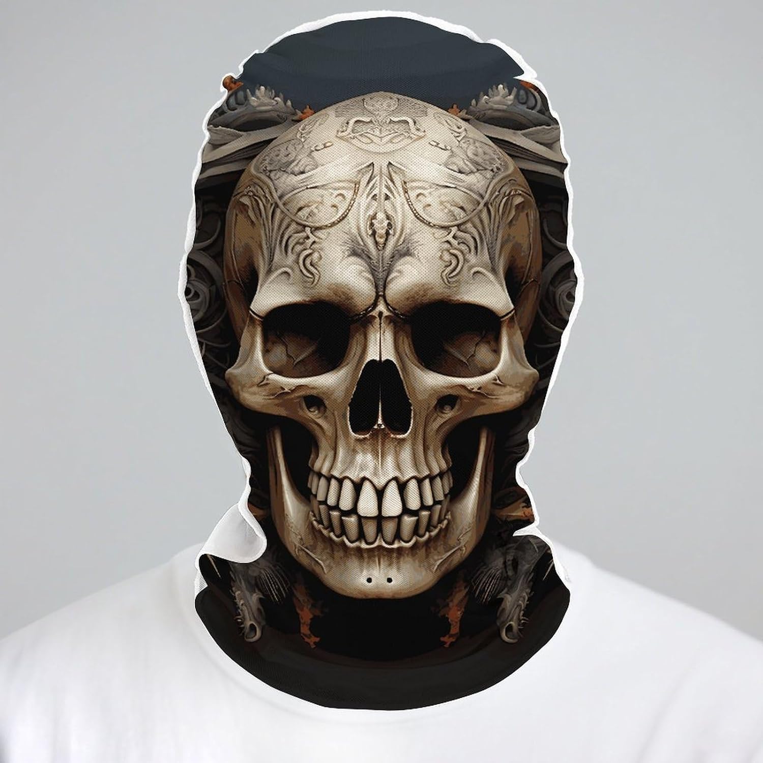 Custom Face Mask Breathable Mesh Ski Face Cover Novelty Baraklava image 5