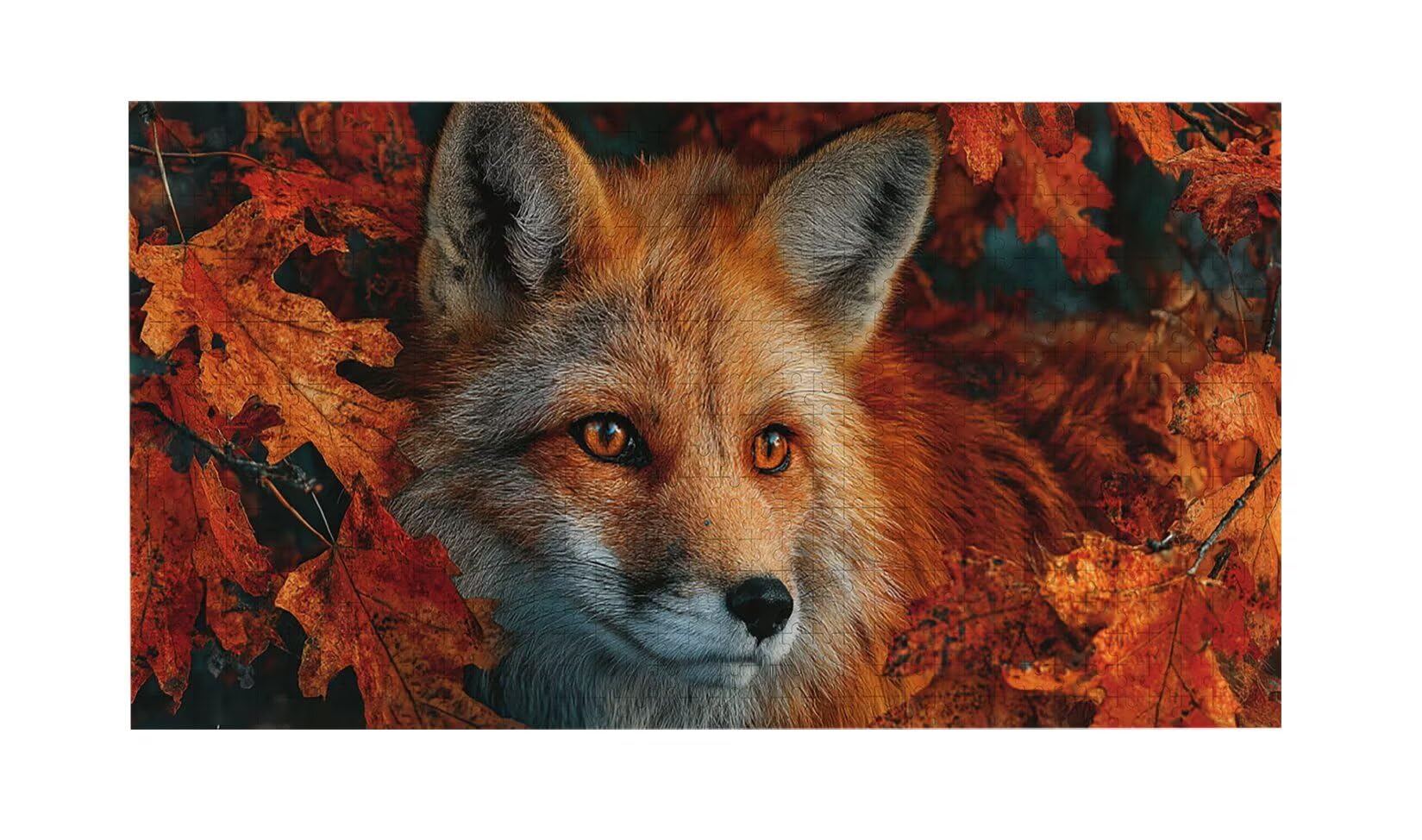 Puzzle de Madera para Adultos 900 Piezas - Zorro, Obra de Arte de Juego de Rompecabezas para Adultos, Puzzle de Impresión de Alta Definición Multicolor, Pasatiempo Creativo Regalo b-367