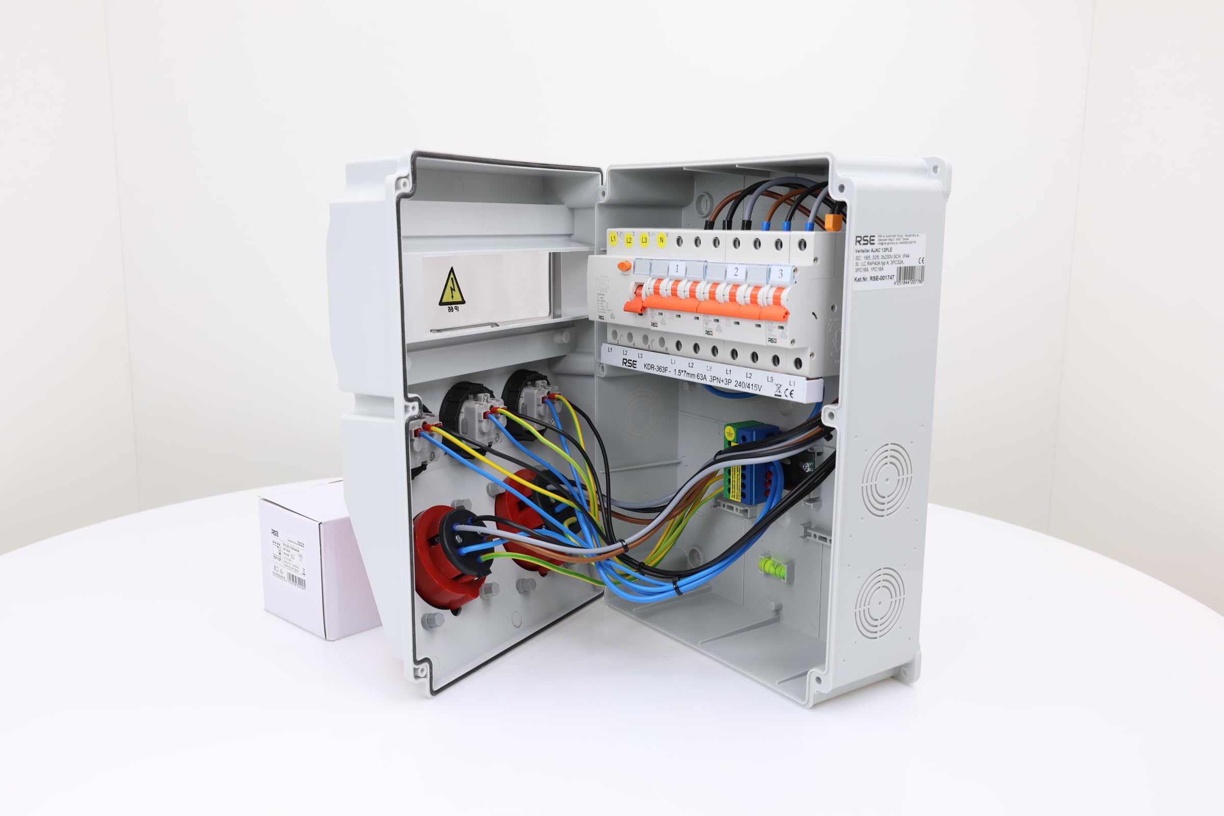 Distributore Corrente Esterno - 2 Prese 16A, IP67, Con Interruttore FI 32A - Foto 9