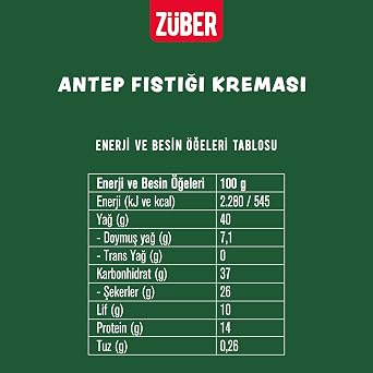 Züber Pistachio Cream 200 gr