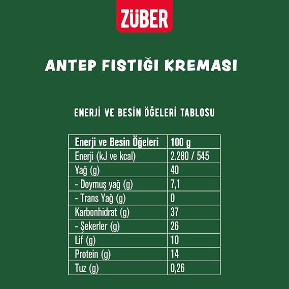 Züber Pistachio Cream 200 gr