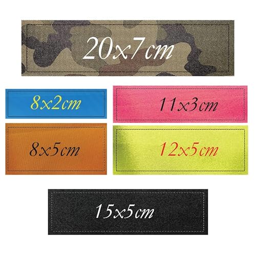 Parche personalizado Scratch – texto, logotipo o dibujo (8x2cm)