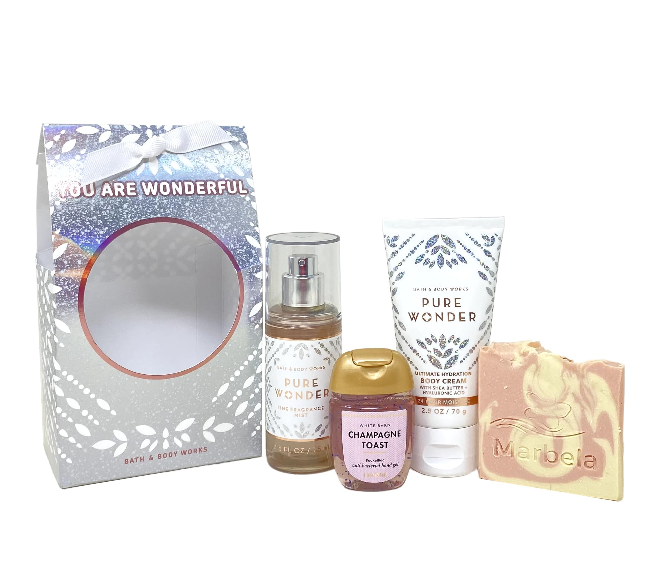 Amazon.com : Bath & Body Works Pure Wonder You Are Wonderful Mini