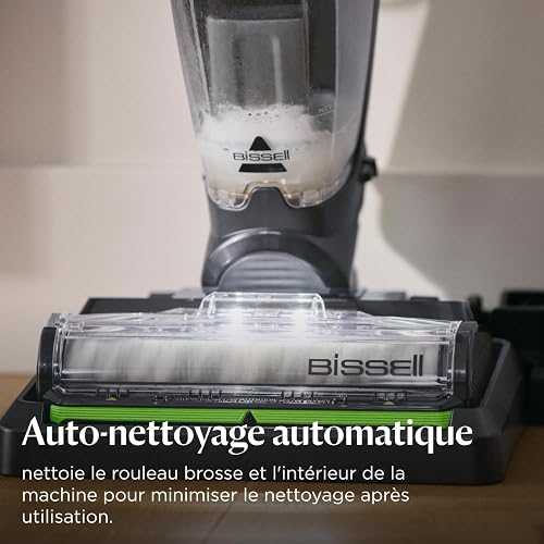 BISSELL CrossWave HydroSteam PET, Aspirateur Balai Laveur à Câble, Aspire, Lave & Sèche, Nettoyeur Vapeur Puissant, Idéal pour Ménages avec Animaux Domestiques, Nettoyeur a Eau Multi-surfaces, 3517N - 8