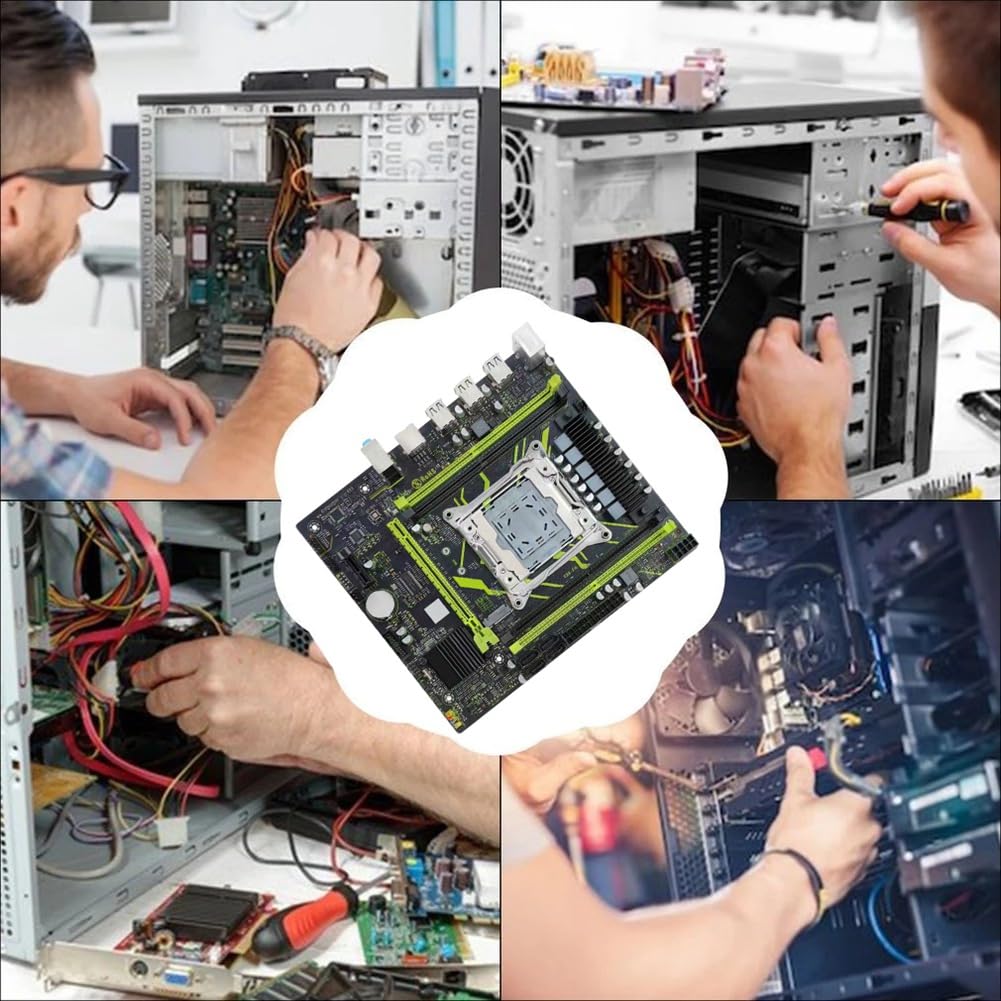 Zestaw płyt głównych X99 P4 LGA2011 H55 Chipset Gigabit Ethernet X99 DDR4 płyta główna do gier z gniazdami M.2 NVME/NGFF