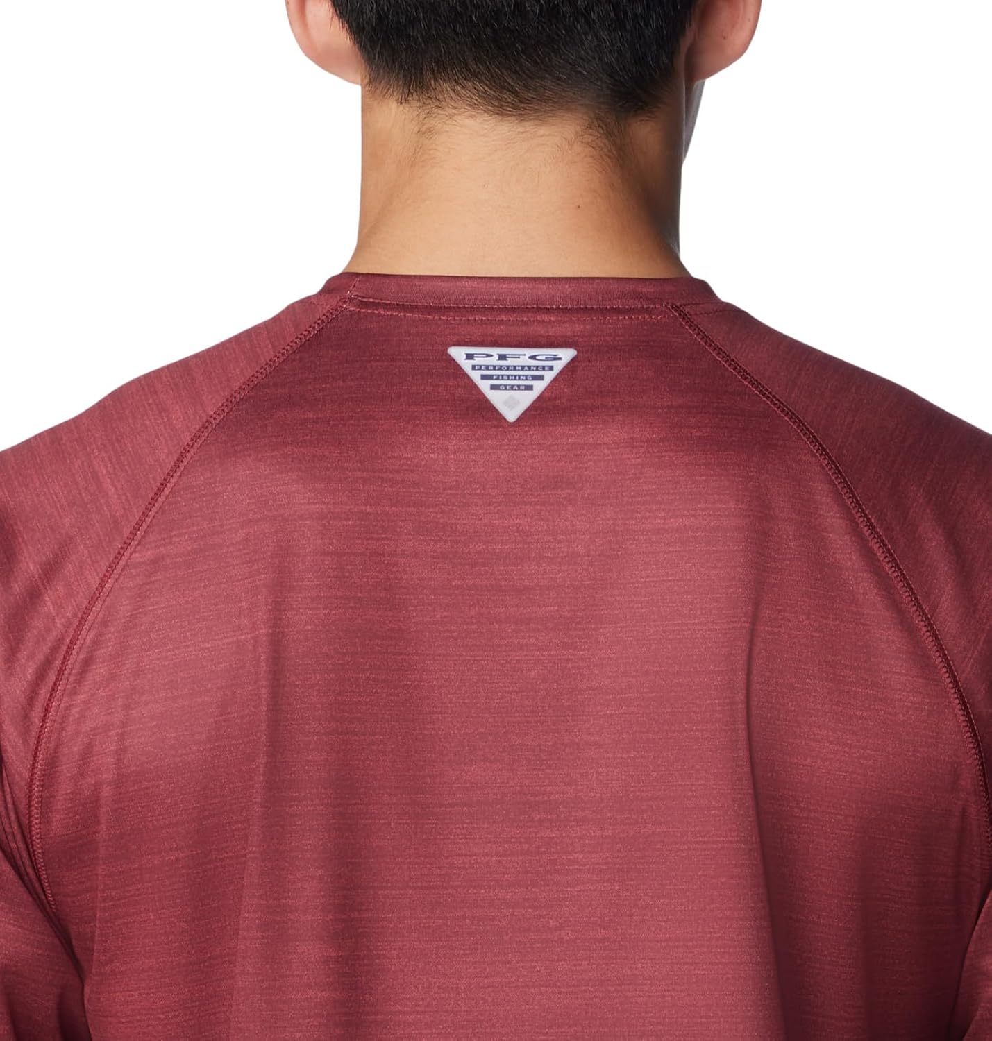 Columbia Men's Collegiate Terminal Tackle Heather Long Sleeve Shirt
