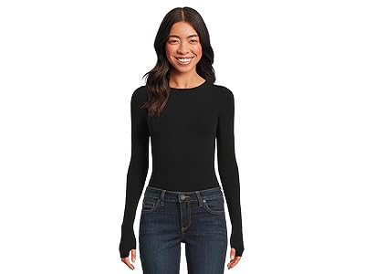 Commando Ballet Long Sleeve Bodysuit w/ Thumbholes Women