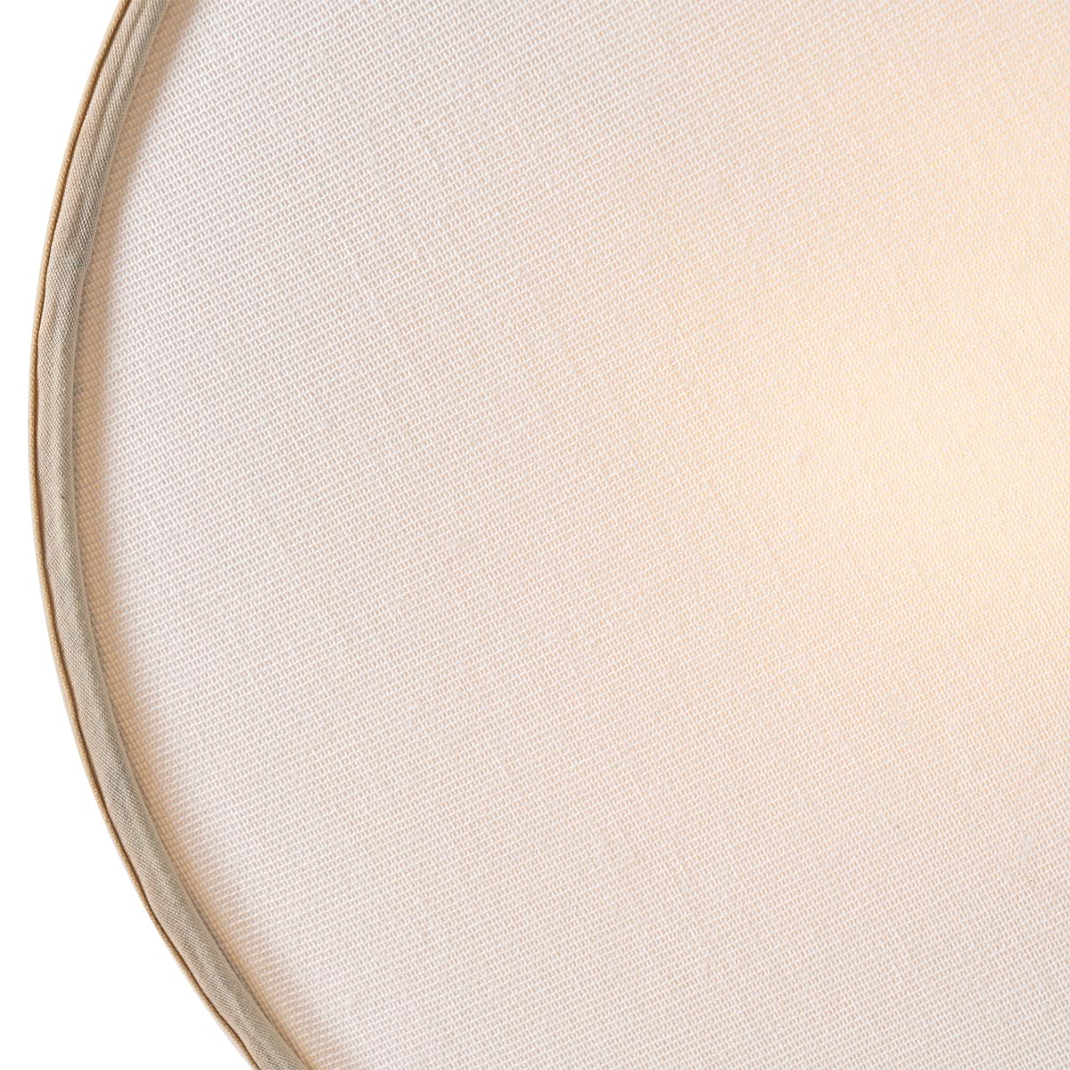 Qazqa Oriental Lámpara de techo oriental ratán 40 cm 3 luces - Tromma/Lino/Acero Redonda Adecuado para LED Max. 3 x 40 Watt