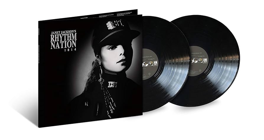 JANET JACKSON/RHYTHM NATION ピクチャーレコード Janet Jackson - Rhythm Nation 1814 - 1989 A&M, VG+/EX