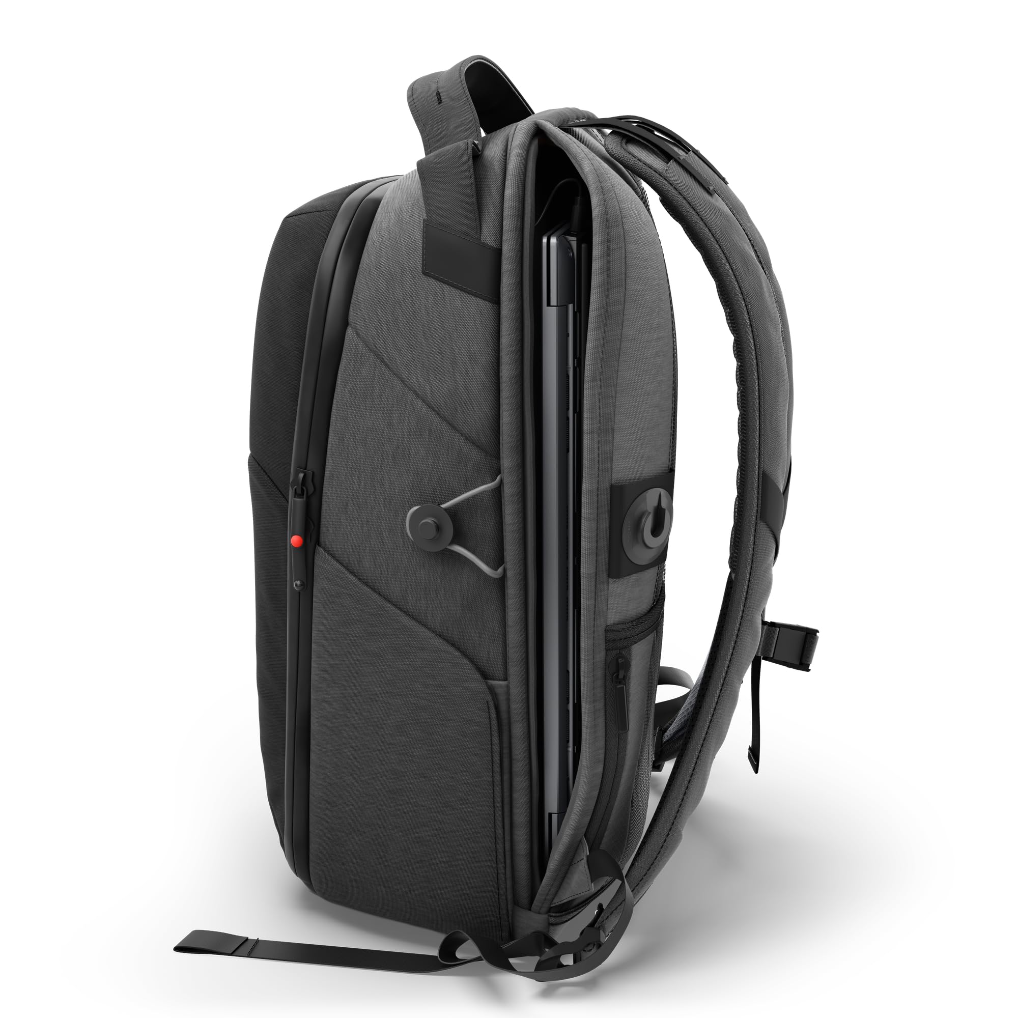 Lenovo ThinkPad 16" Click-Go Backpack Aura Edition, zaino per notebook fino a 16" con chiusura magnetica Fidlock, 18L, vano tablet e 12 tasche