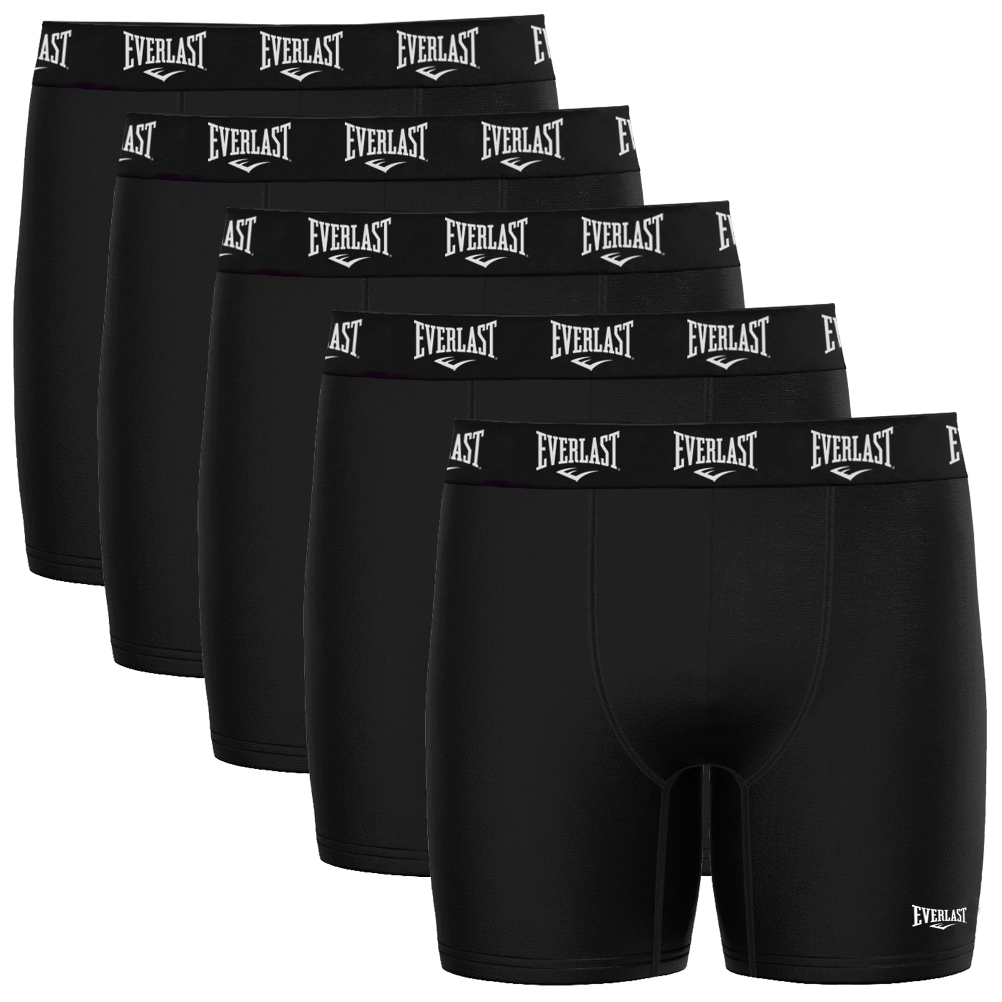 Everlast Performance Men’s Boxer Brief Men’s Underwear Boxer Briefs, Soft & Comfortable Waistband, Anti-Chafing