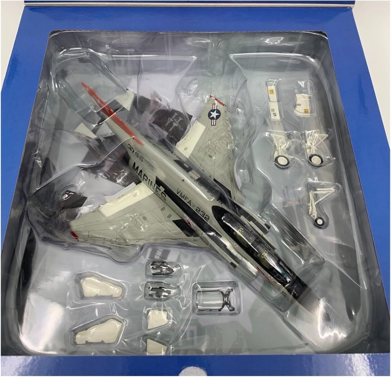 1 72 for US Marine Corps VMFA-232 Squadron F-4J Fighter Scale Die-cast Alloy Aircraft Display Hobby Playgame Kit