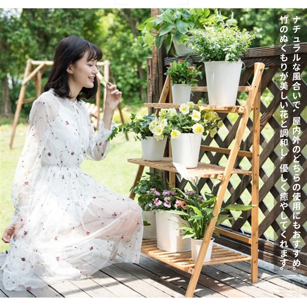 2層デザイン エレガントフラワースタンド 観葉植物花瓶 フラワースタンド 多層クリエイティブコンビネーション