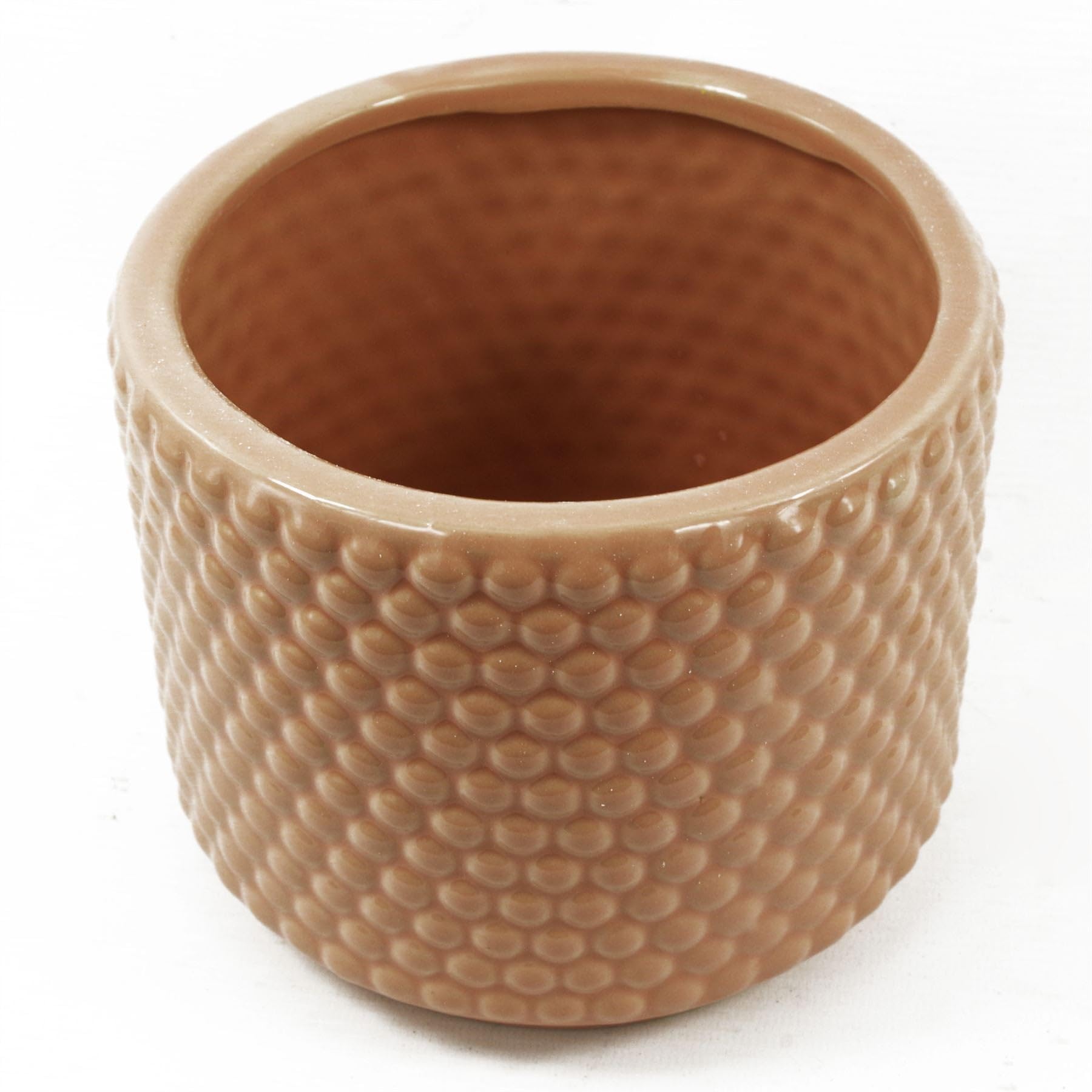 Leaf 60 cm Artificiel Grass Plant avec Peach Dusty Pink Ceramic Planter Marque