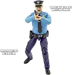 Figures Toy Company Ultimate 6.5 Inch Police Officer Figure with Deluxe Articulation