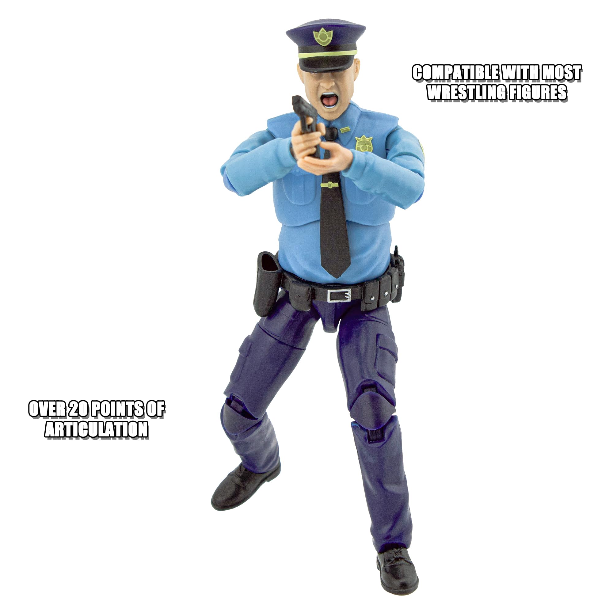Amazon.co.jp: Figures Toy Company Ultimate 6.5インチ 警察官
