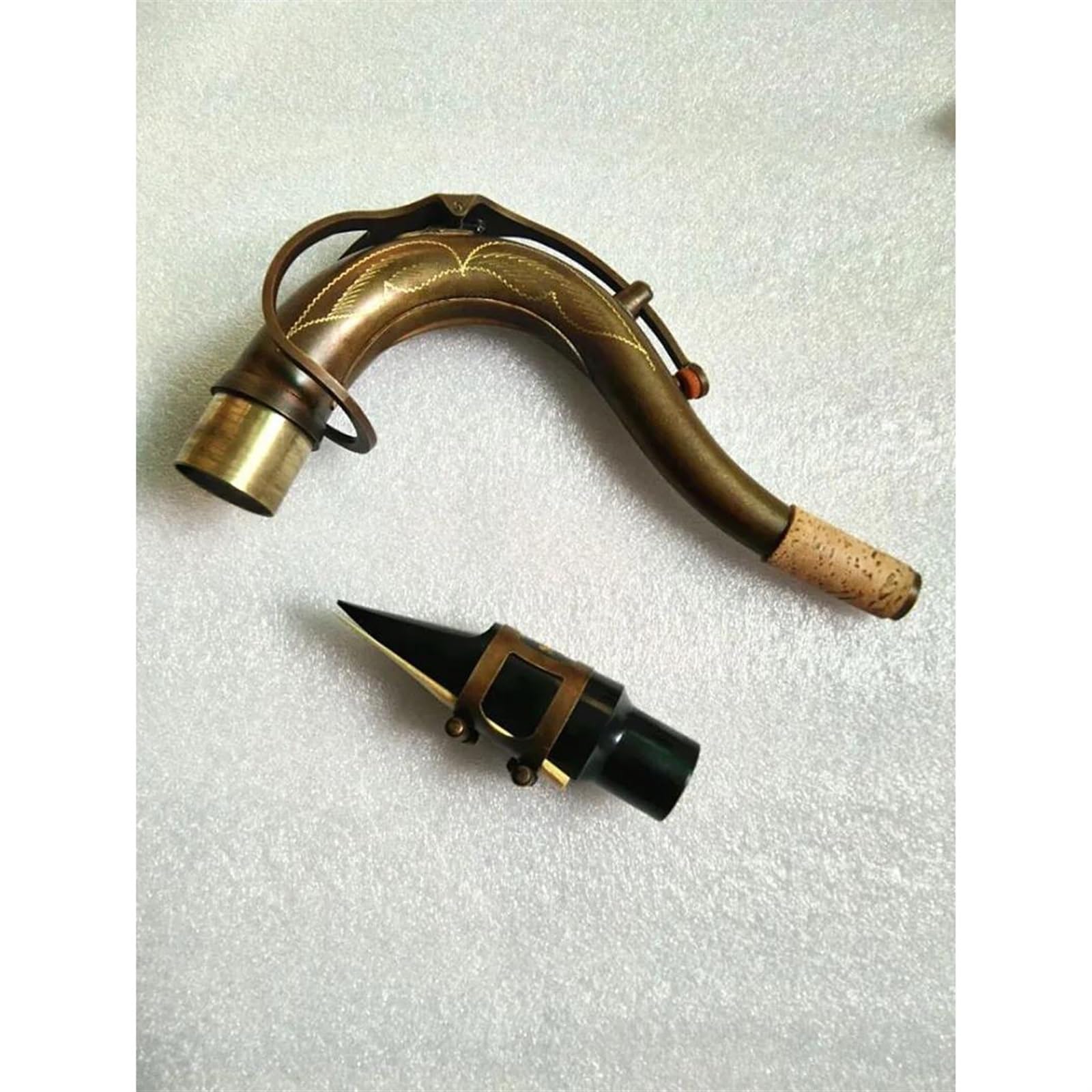 Saksofon Saksofon Tenorowy Antyczny Saksofon Tenorowy B-flat Bronze Z Akcesoriami Do Futerału