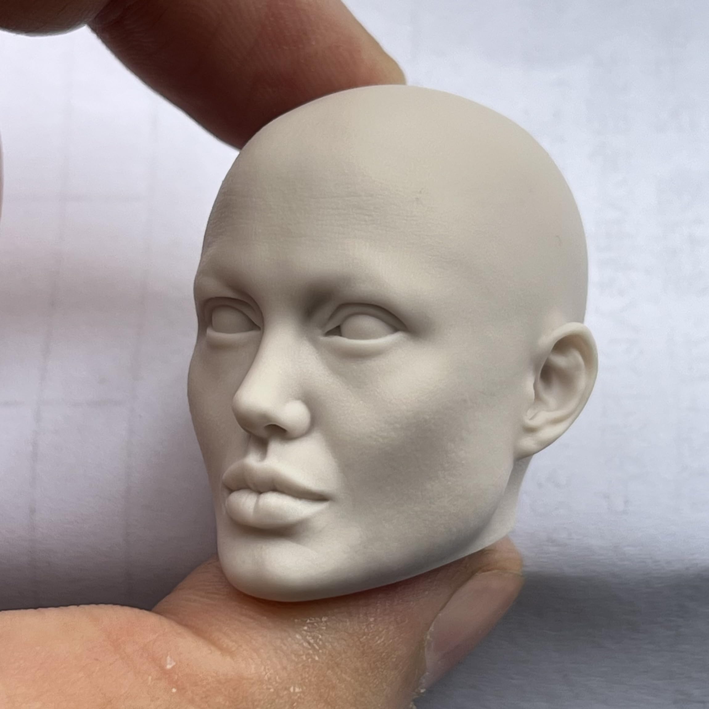 DEZARO 1/6 Scale Vrouwelijk Europees Meisje Hoofd Sculpt met Bruin Planted Haar voor 30,5 cm TBLeague Actiefiguur DEZARO 1/6 Scale Vrouwelijk Europees Meisje Hoofd Sculpt met Bruin Planted Haar voor 30,5 cm TBLeague Actiefiguur