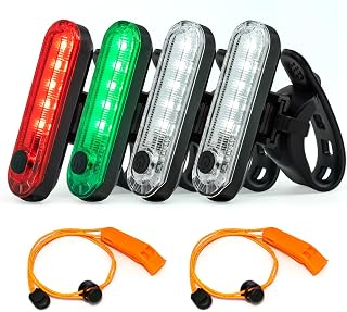4Pack Navigation Lighting Kit Red Green Boat Bow Stern Light Marine Safey Lights for Skiff Dinghy Yacht Kayak Pontoon Sail...