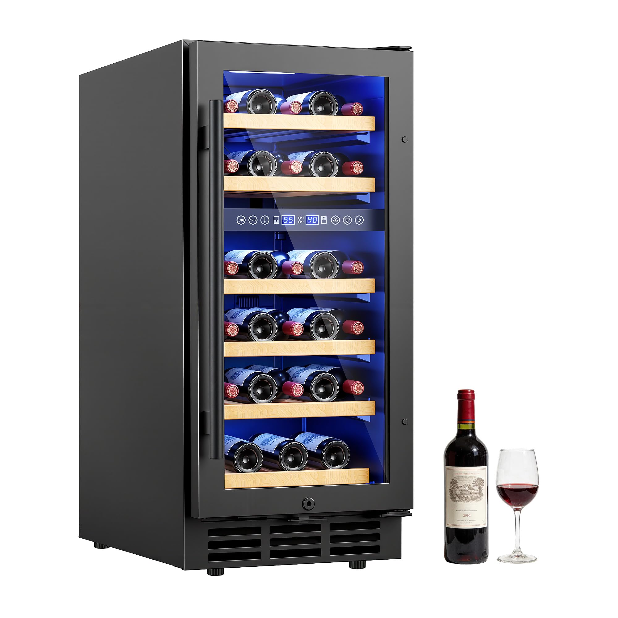 ICEVIVAL 15 Inch Dual Zone Wine Cooler