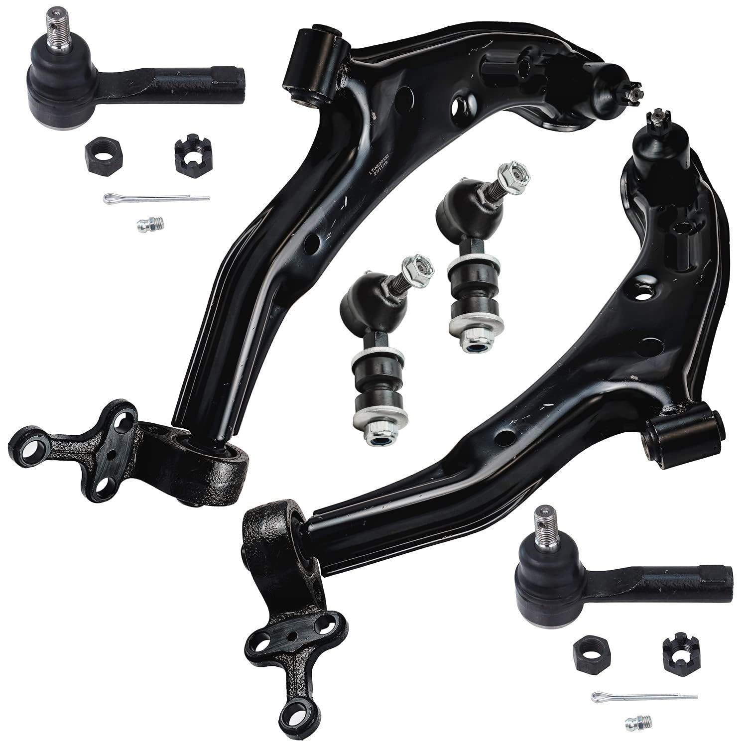 Detroit Axle - 6pc Front End Control Arms Kit for 2001-2006 Nissan Sentra 2