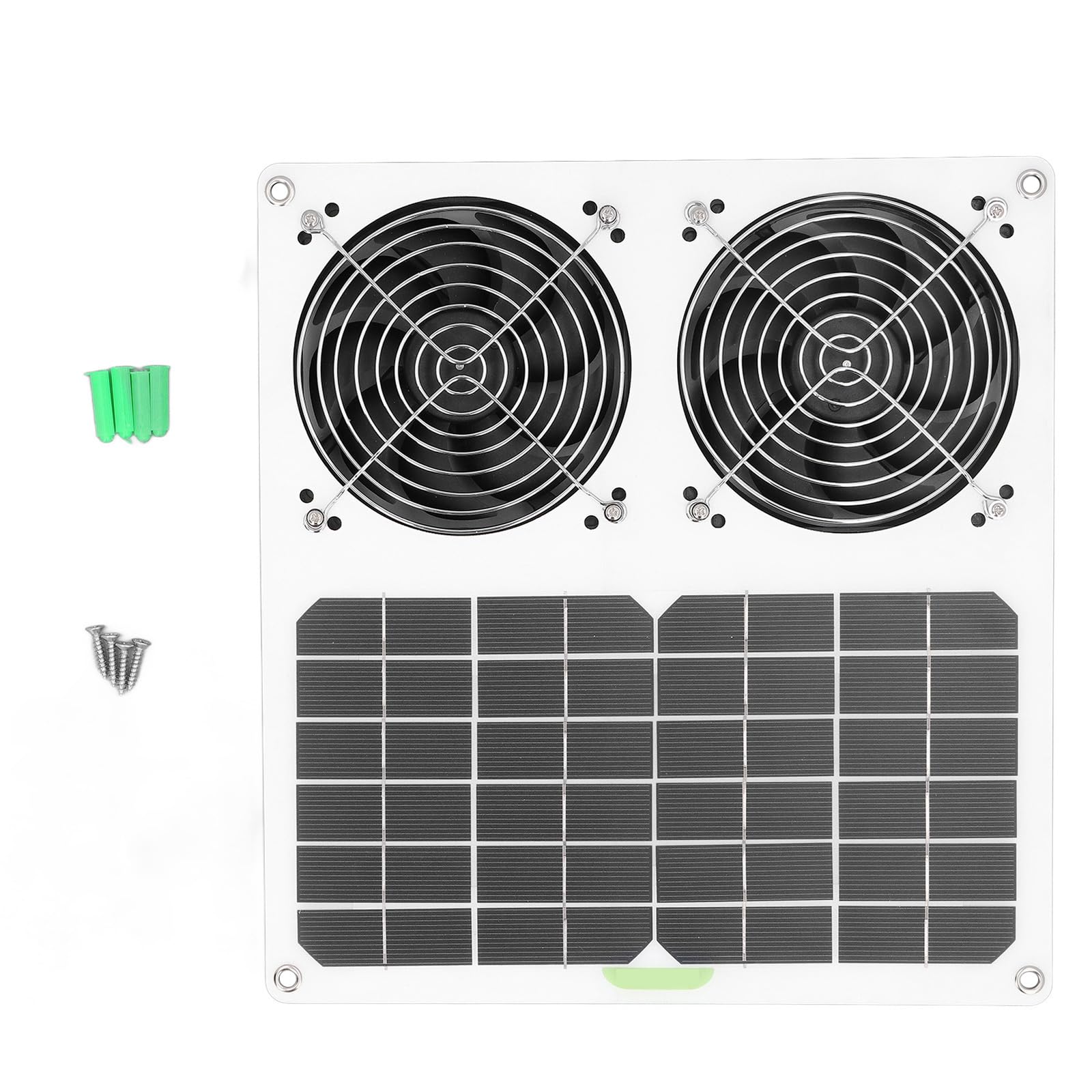Ventilatore solare impermeabile, resistente alle intemperie, soluzione di ventilazione per migliorare il flusso d'aria in diversi ambienti, ventilatore solare