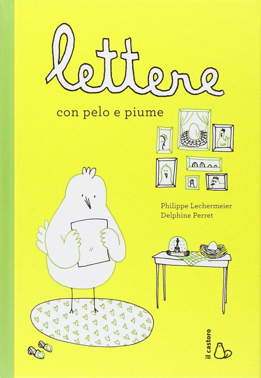 Lettere con pelo e piume