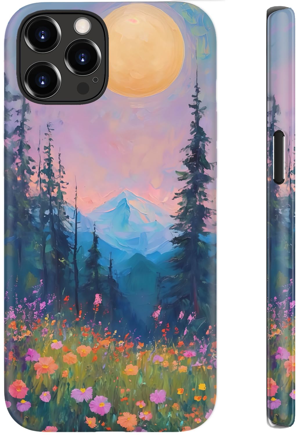 for iPhone 12 Pro Max Case Cute, Wireless Charging Compatible
