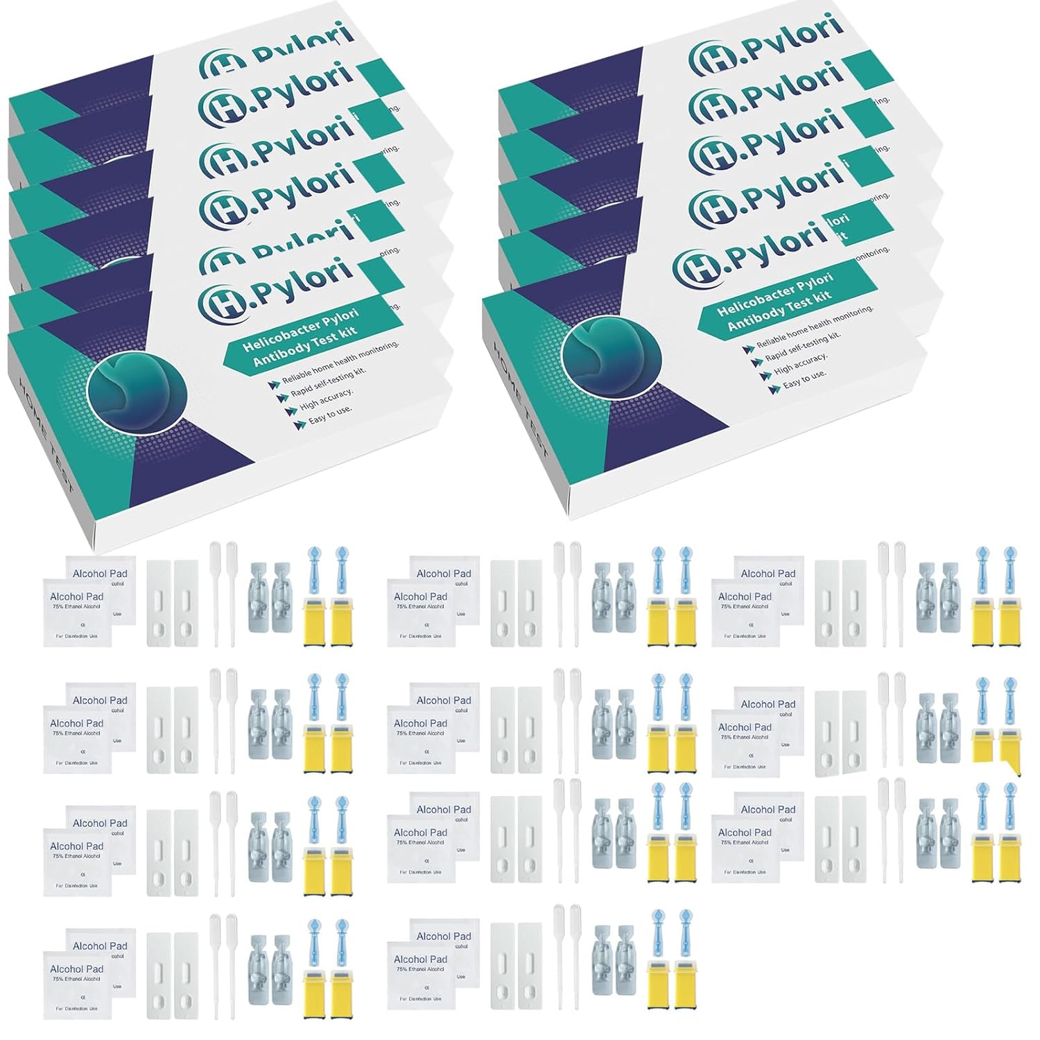 Amazon.com: Helicobacter Pylori Test Kit - H Pylori Test Kits at Home ...