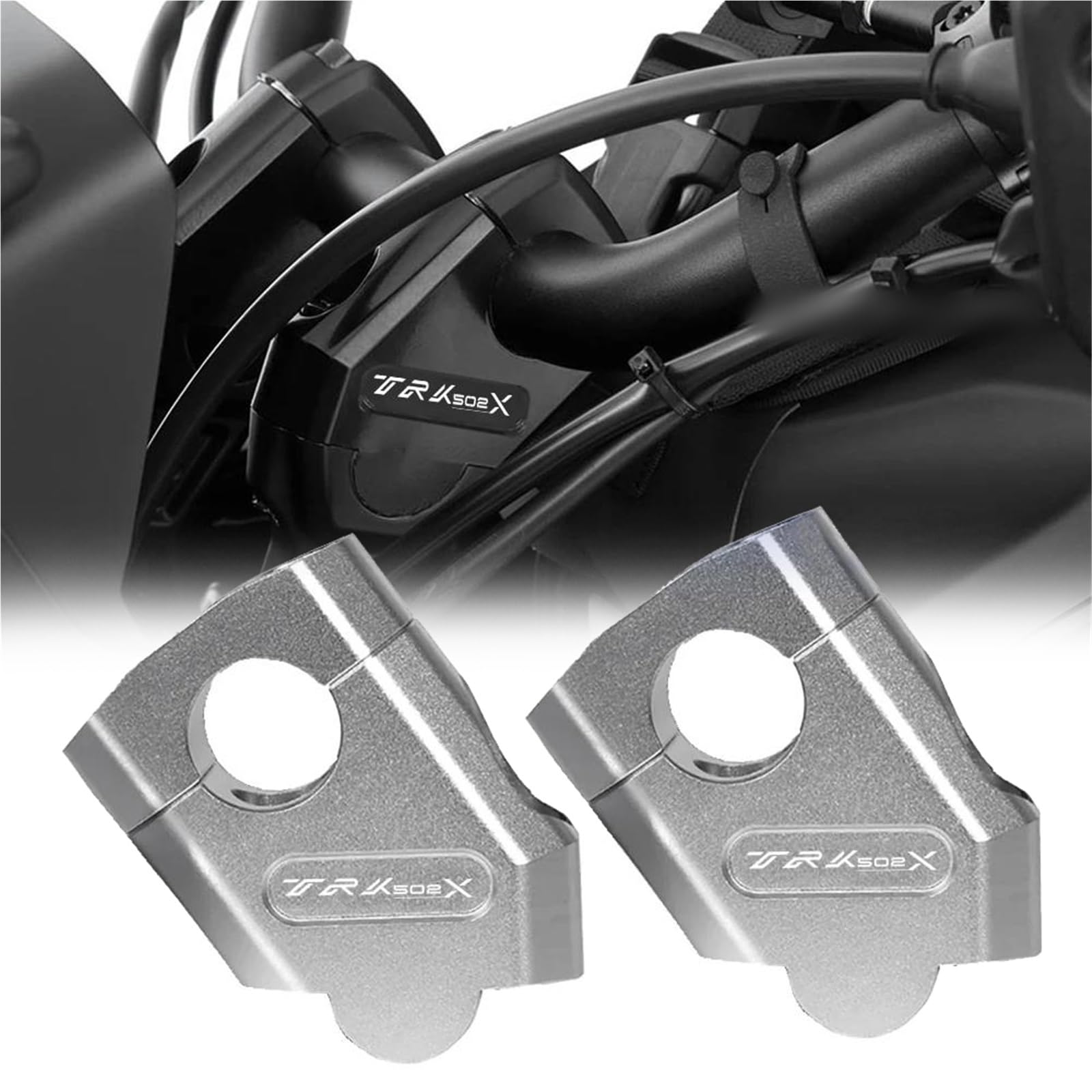 Adaptateur d'Extension de Guidon Benelli TRK502X pour une Position de Conduite Ajustée