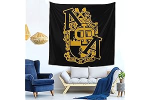 Alpha Phi Fraternity Tapestries Ideal for Cozy Home Decor and College Dorm Adornment