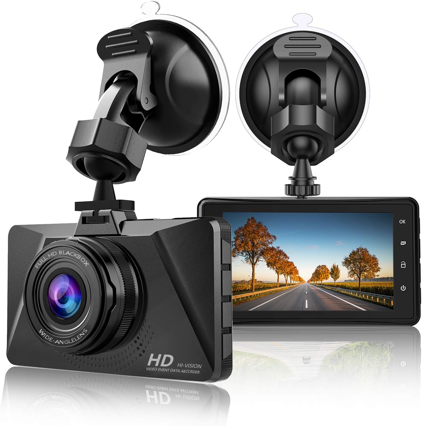 2023 New Version CHORTAU Dash Cam 1080P Full HD Car Camera DVR Dashboard Camera Driving Video