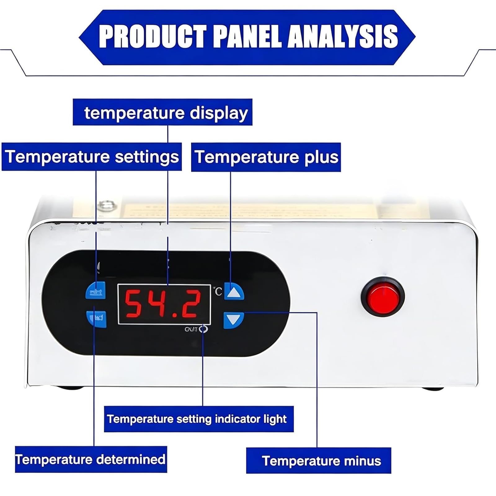 Máquina Separadora De Pantalla LCD, Herramienta De Extracción De Pantalla | Control de temperatura preciso, placa de aleación duradera, succión eficiente, compatible con banco de trabajo, amplia