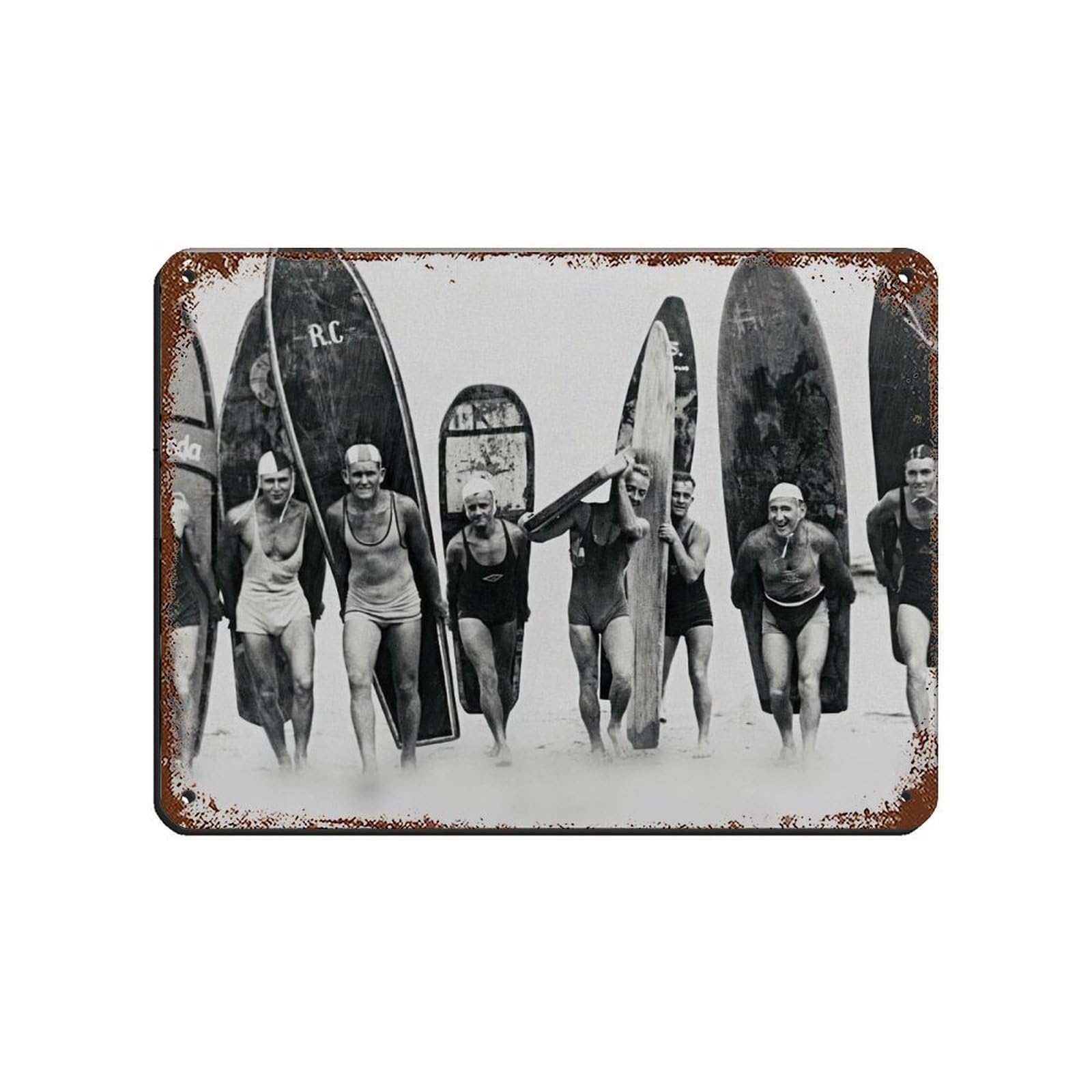 Poster rétro en métal 30x40 cm de décoration murale vintage