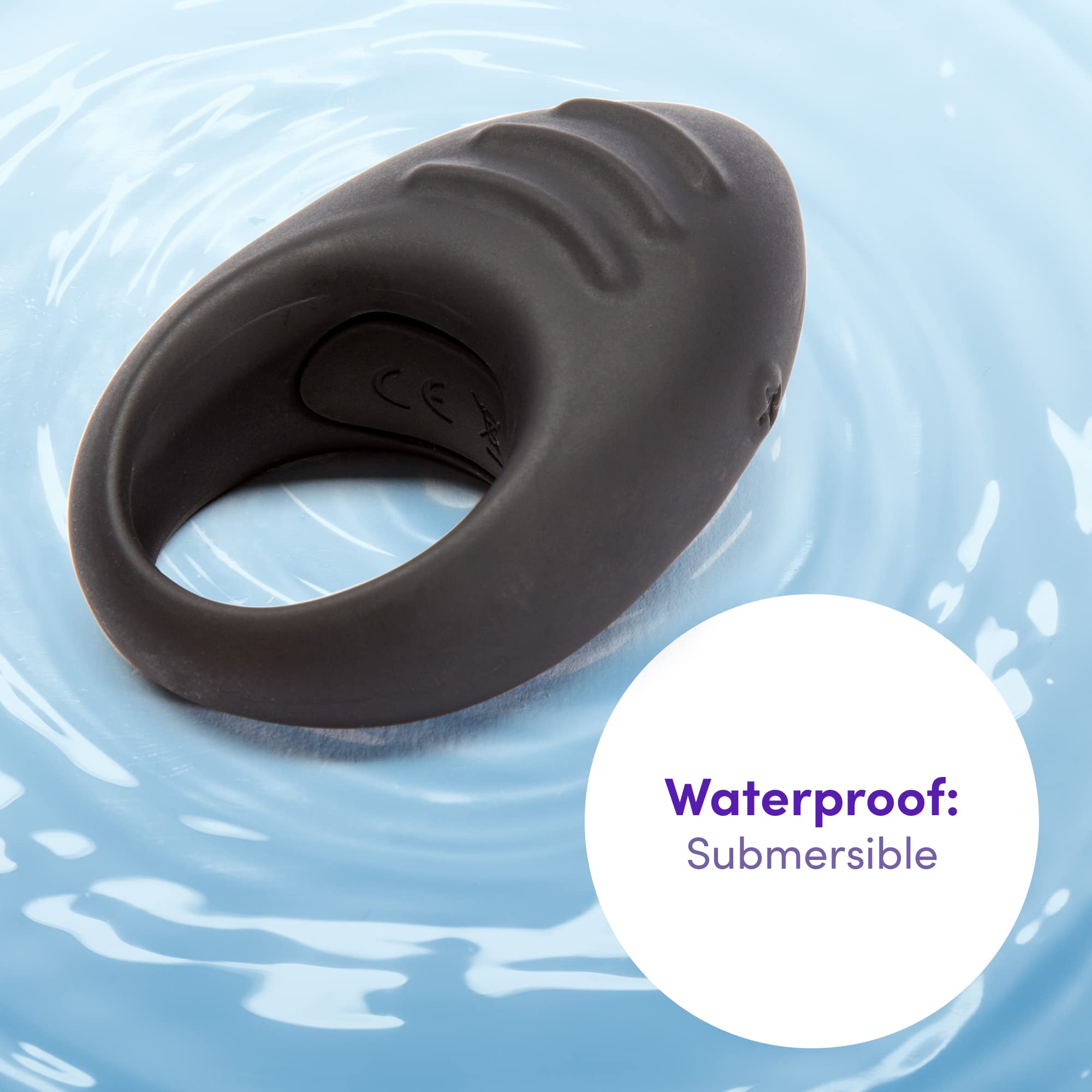 Amazon.com: Lovehoney Desire Luxury Vibrating Cock Ring - Textured Silicone  Penis Ring - 20 Function Vibrating Stimulator for Couples Sex - Rechargeable  - Waterproof