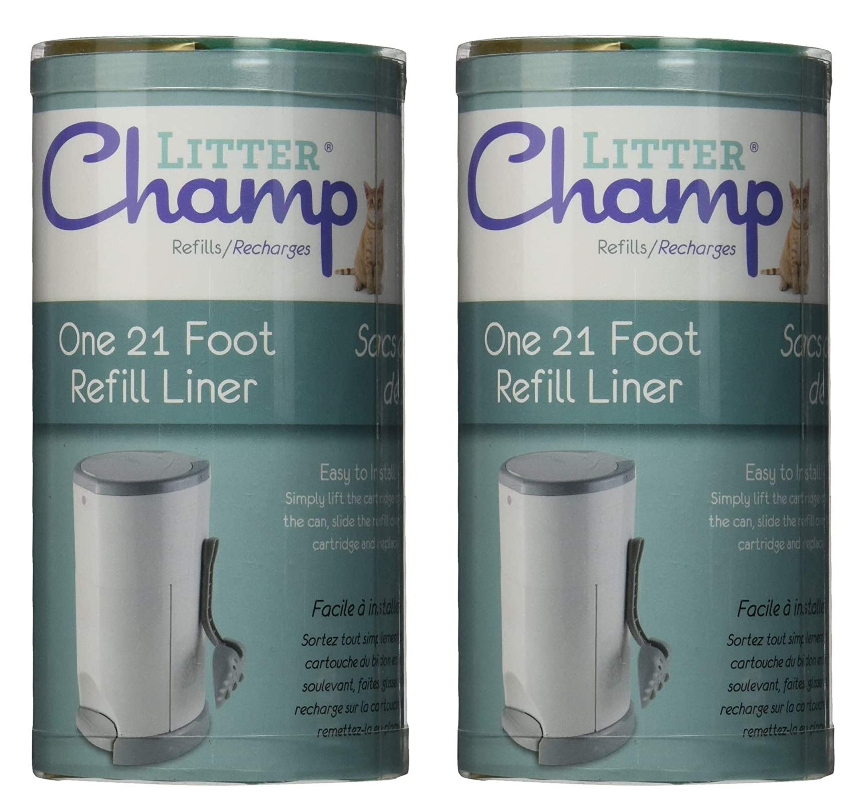 Lucky Champ Litter Champ Refill Liner - Single Pack (Тwo Рack)