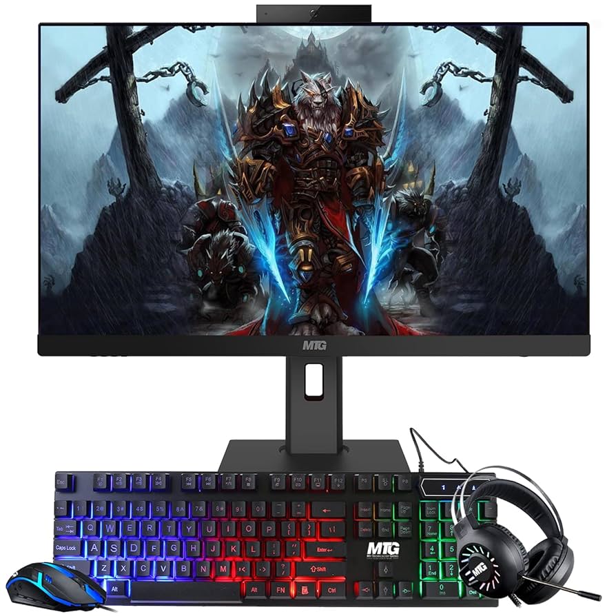 Amazon.com: Gaming All in one PC 24 Inch FHD Touchscreen