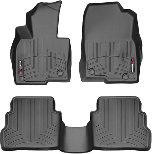 WeatherTech Revestimiento de suelo de ajuste personalizado para Mazda CX-5-1 y 2 fila (negro)