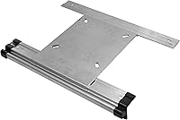 Wise 8WD70 Sure Mount 15" Aluminum Boat Seat Bracket Kit - Adjustable Sliding Mount for Secure Angler Comfort