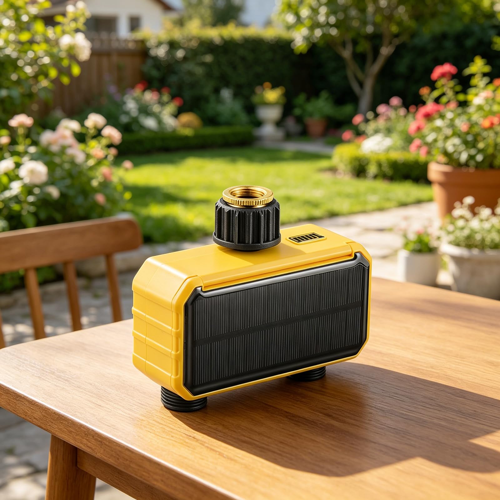 Dispositivo di irrigazione automatico per giardini con pianificazione esatta e robusto ABS Build Grass Irrigatore Timer