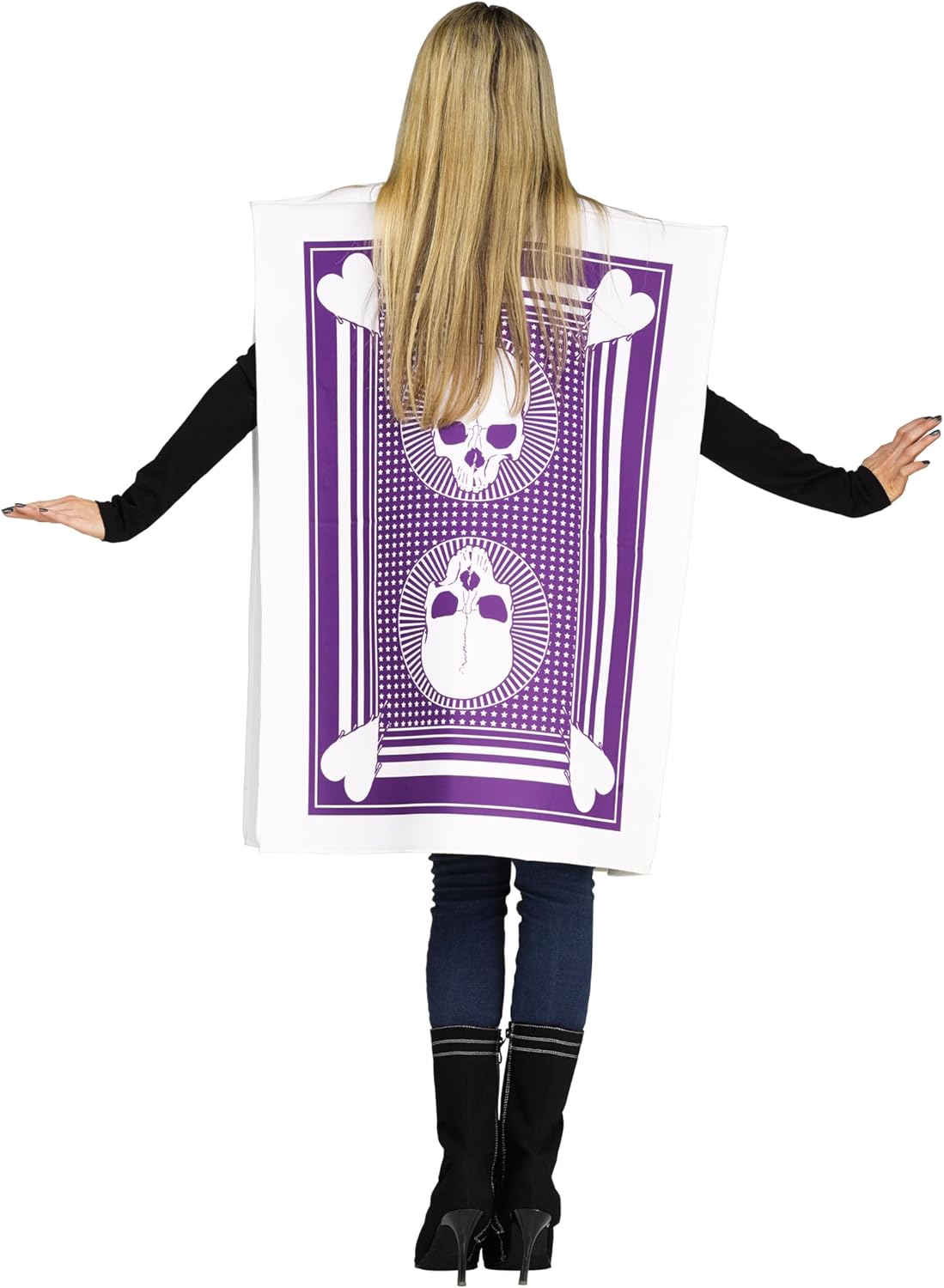 Fun World King & Queen of Hearts Adult Sized Costume Set - Image 3