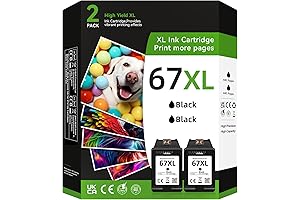 HP 67XL Black Ink Cartridge Replacement for Flawless Printing