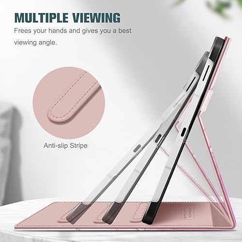 Miniatura 19 de Fintie Funda para Samsung Galaxy Tab S10 Lite/S10 FE/ S9 FE 5G 10.9 pulgadas/Tab S9 de 11 pulgadas con soporte para S Pen, cubierta protectora