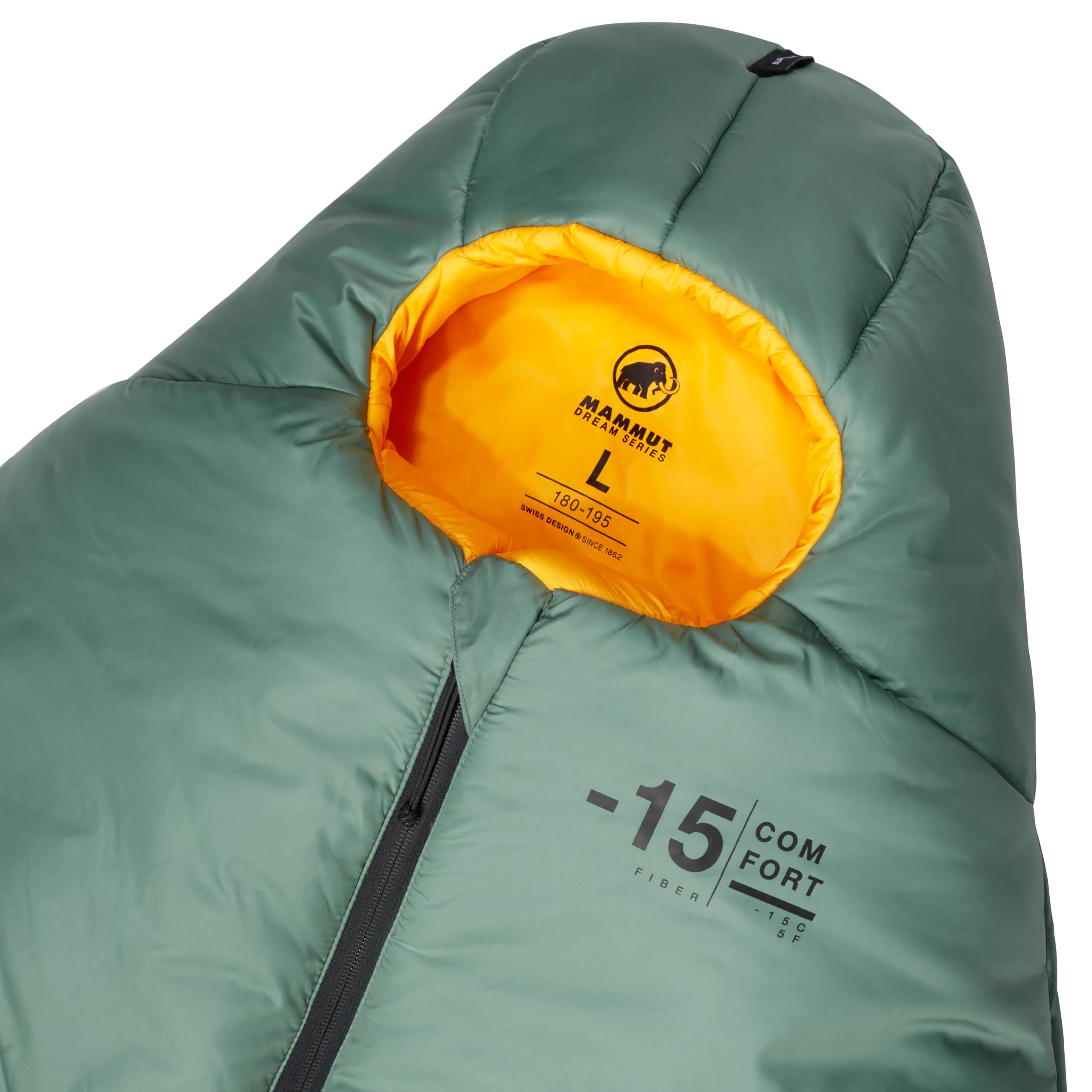 Mammut Comfort Bolsa de Fibra -15C ciprés Profundo L