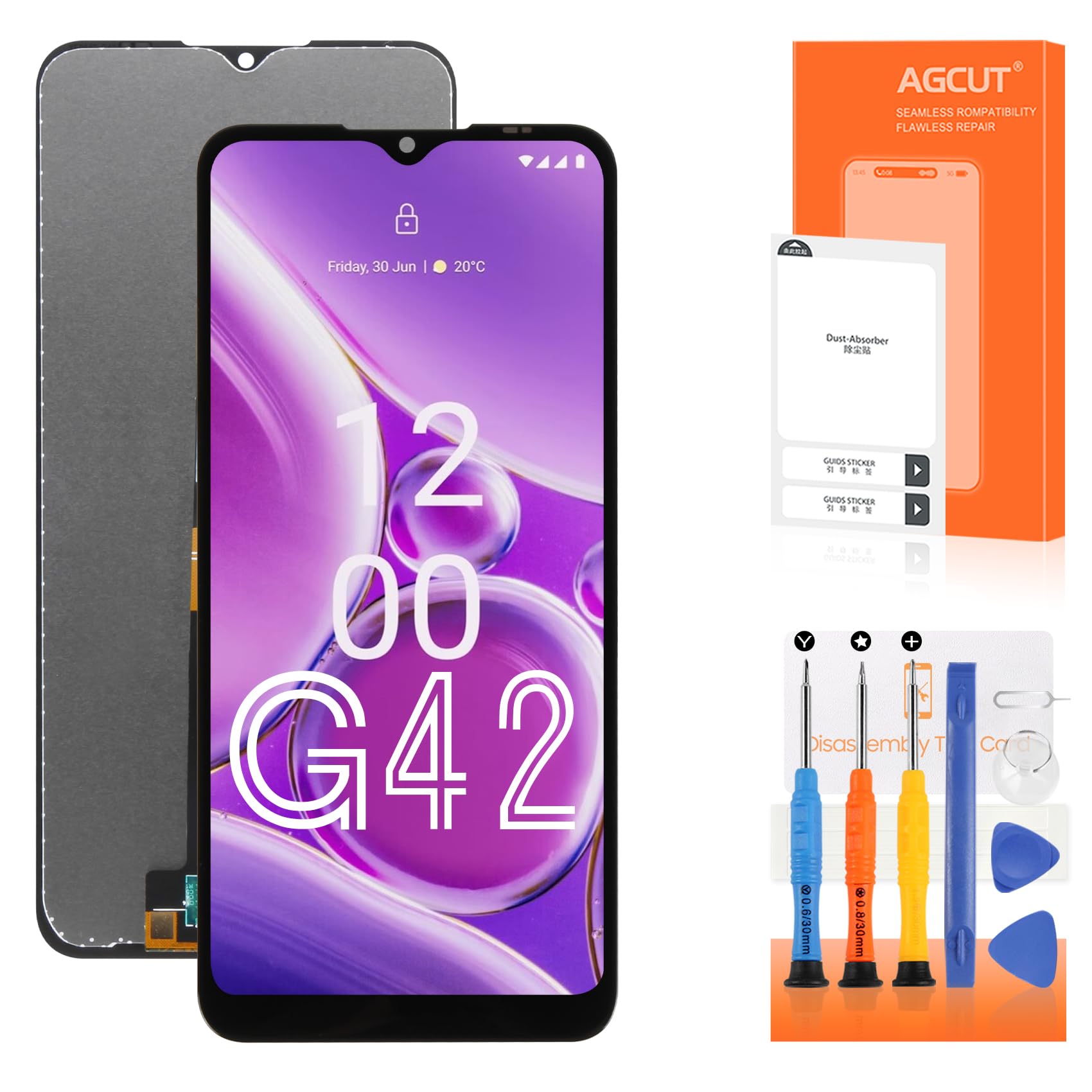 for Nokia G310 Screen Replacement for Nokia G310 5G LCD Display TA-1573 G42 TA-1581 LCD Digitizer Assembly Repair Parts Black No Frame 6.56