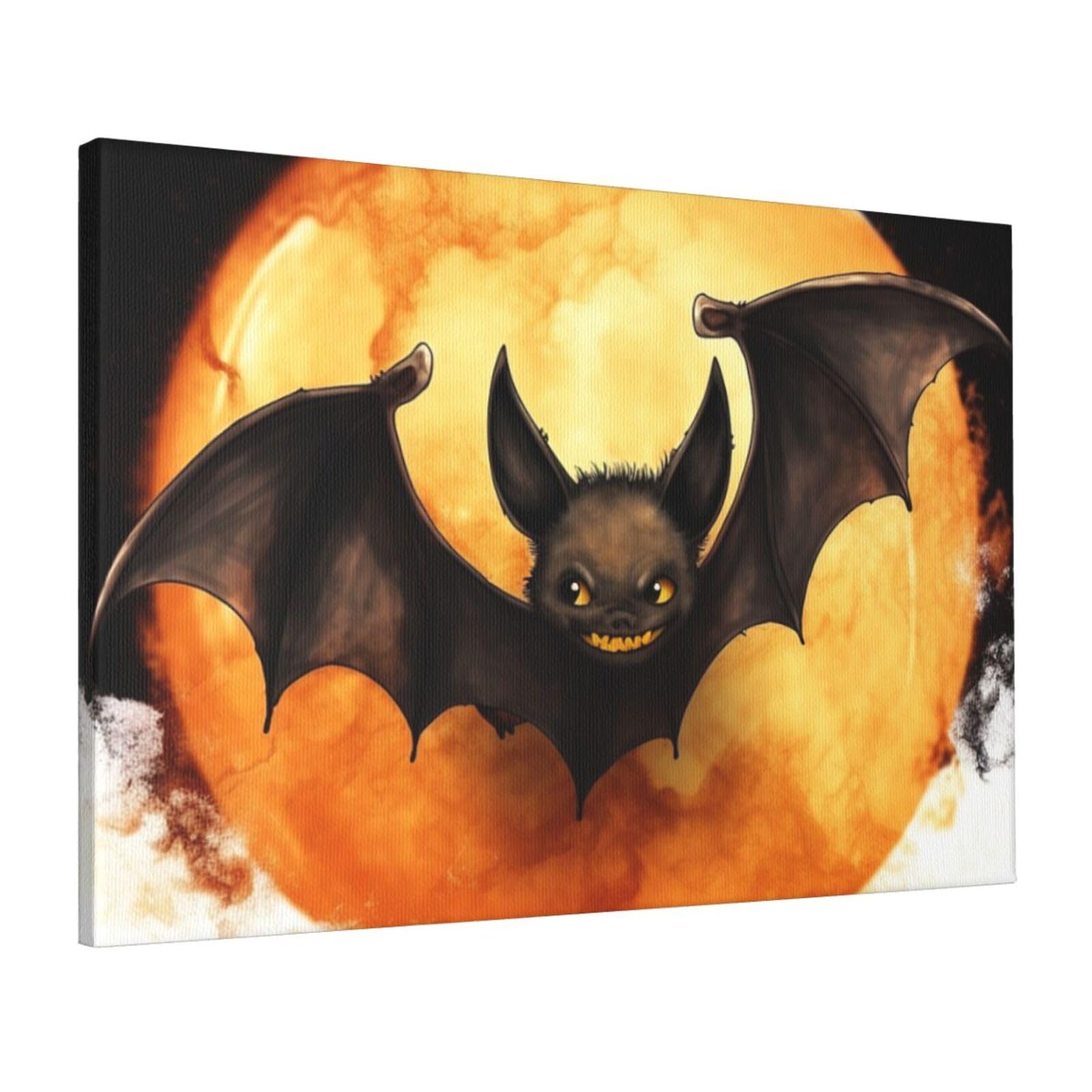 Images sur toile pour salon moderne thème Halloween format vertical - 8