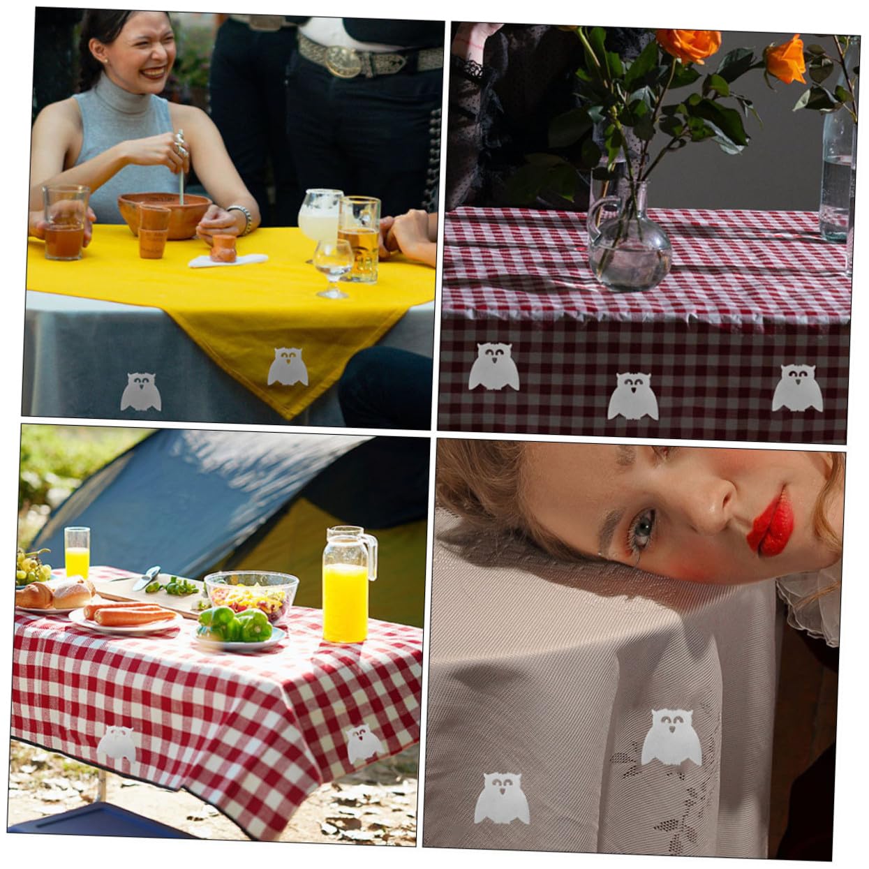 COLLBATH Windfeste Magnetische Tischdeckenclips aus Edelstahl Kompakt und Praktisch Silberfarbene Tischstoffgewichte für Outdoor Tischtücher